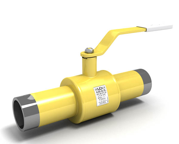 Стальные Приварные краны LD КШ.Ц.П.GAS.100.025.П/П.02